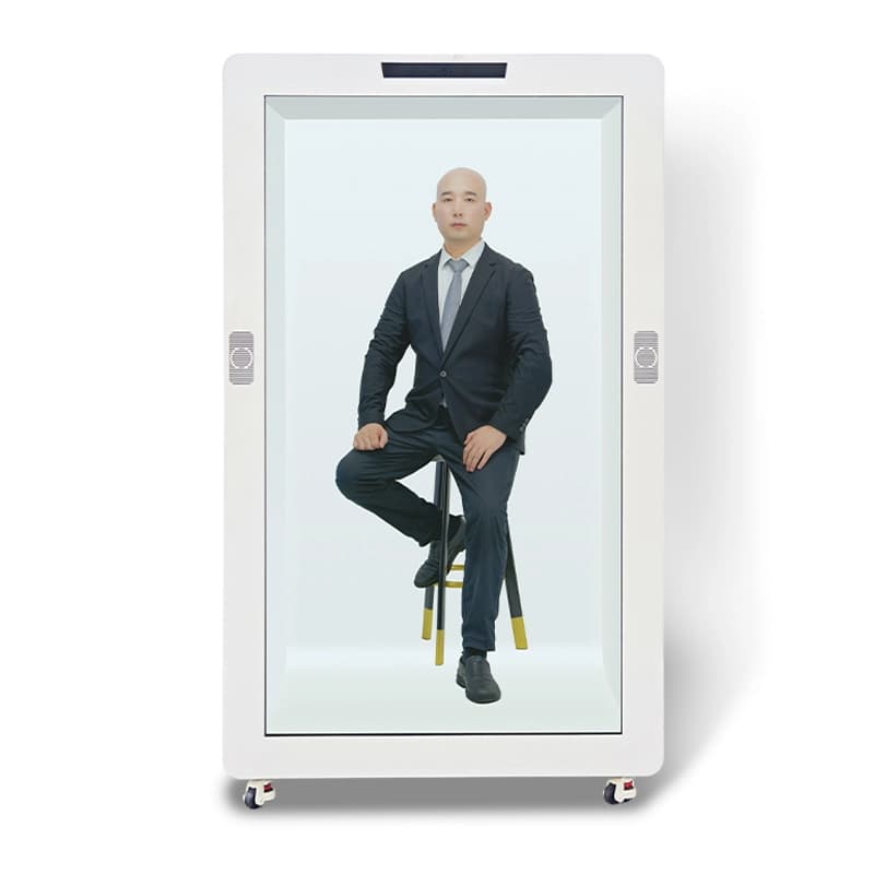 75-inch holographic AI Digital Human terminal