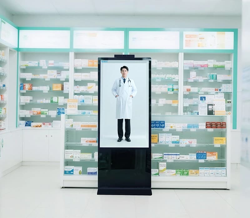 AI Digital Human assisting with patient navigation